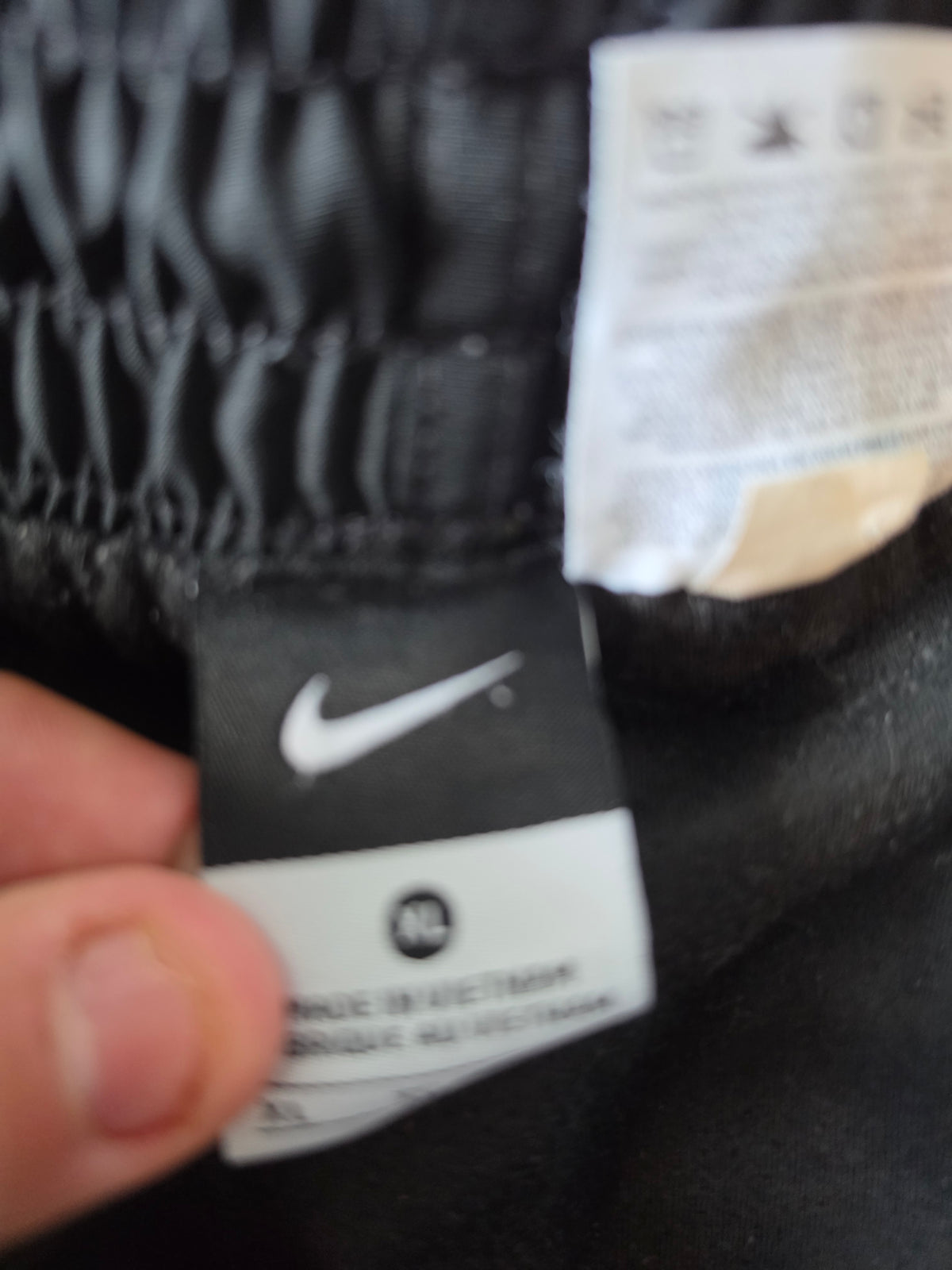 Nike Track Pants w/Blue Lines (XL)