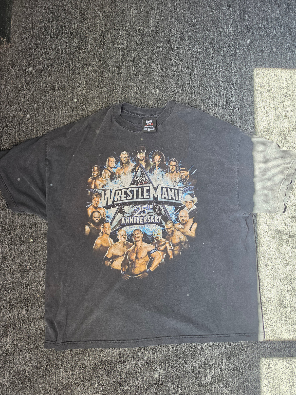 Wrestlemania 25th Anniversary Triple H, Undertaker, and More (3XL)