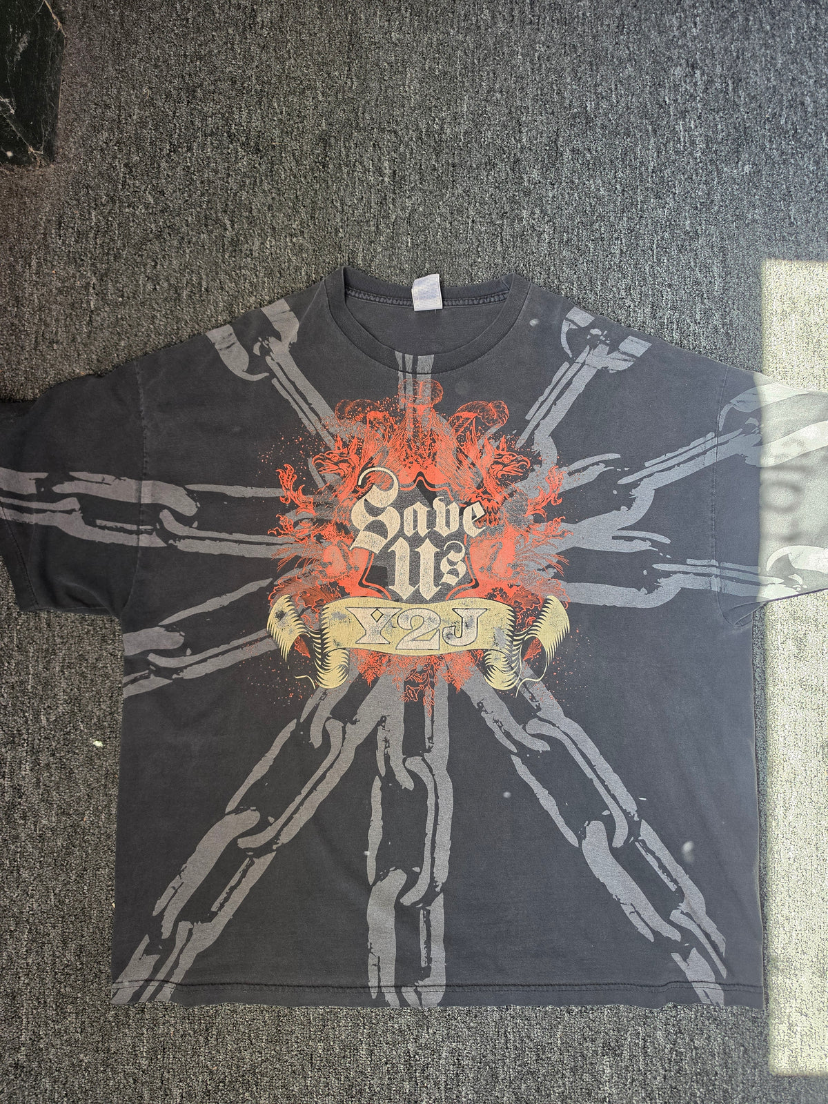 Save Us Y2J Wrestling AOP Tee (3XL)