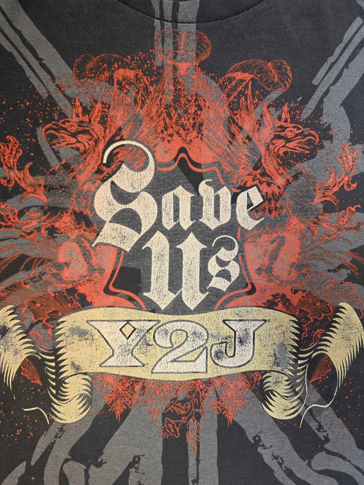 Save Us Y2J Wrestling AOP Tee (3XL)