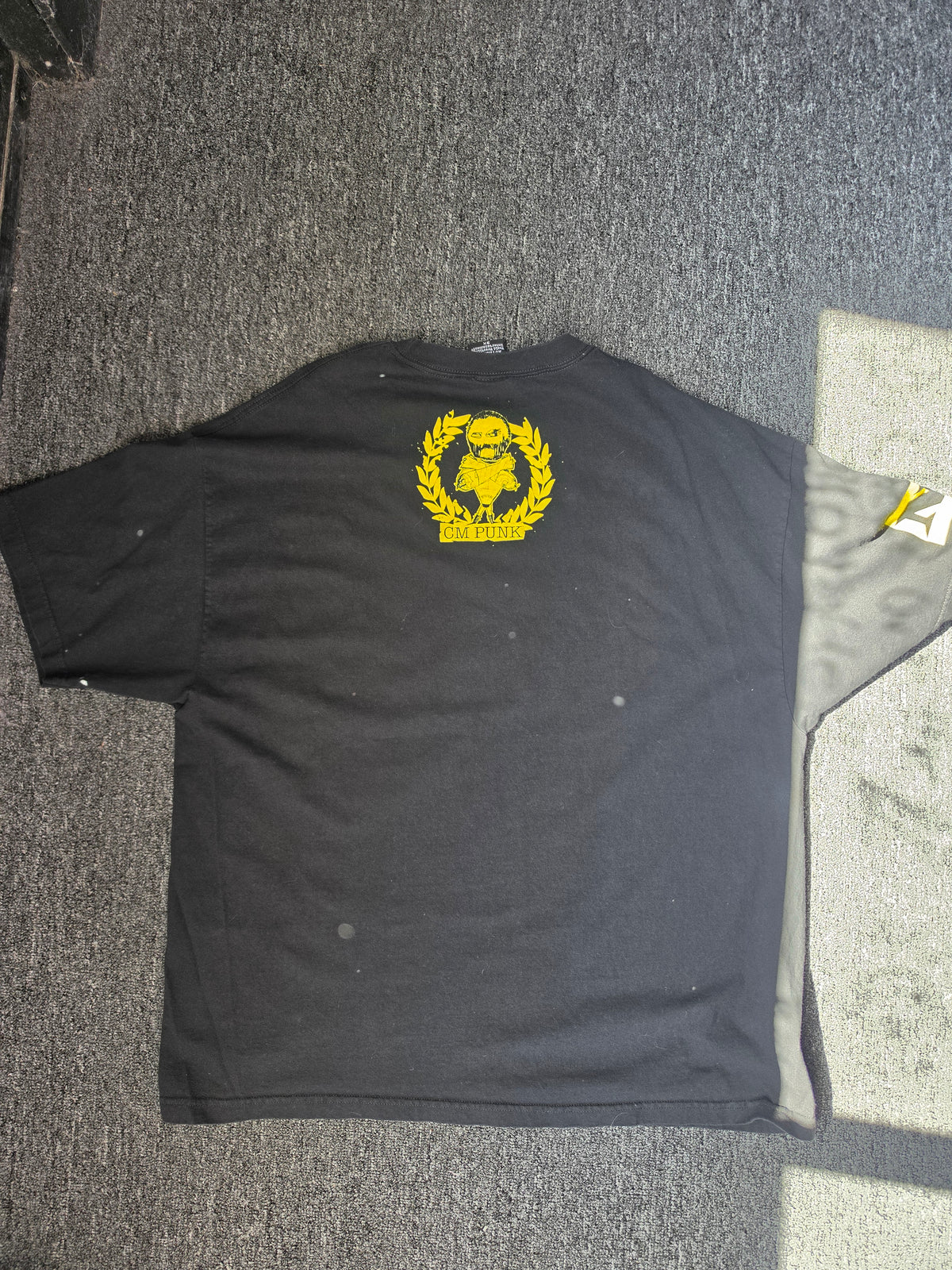 C.M. Punk Nexus Yellow on Black Tee (3XL)
