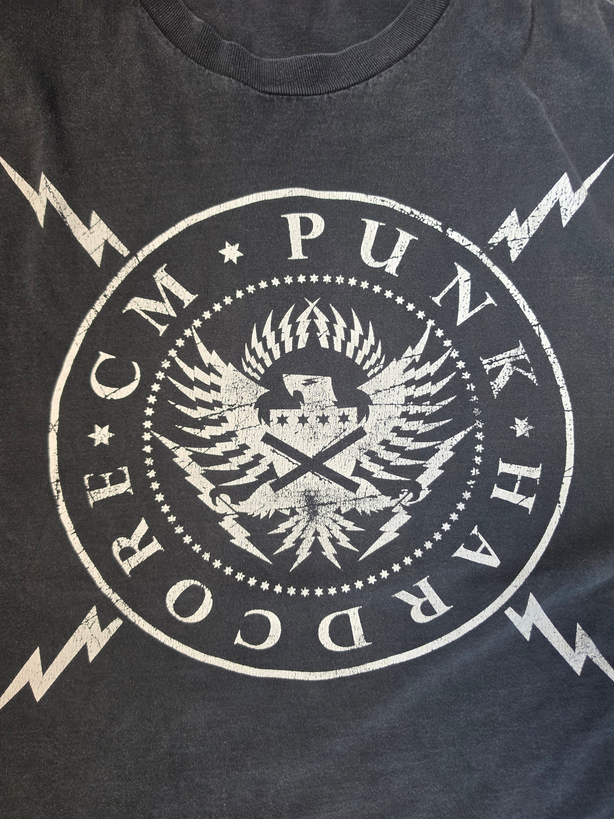 CM PUNK Seal of Hardcore Mens Black Tee (3XL)