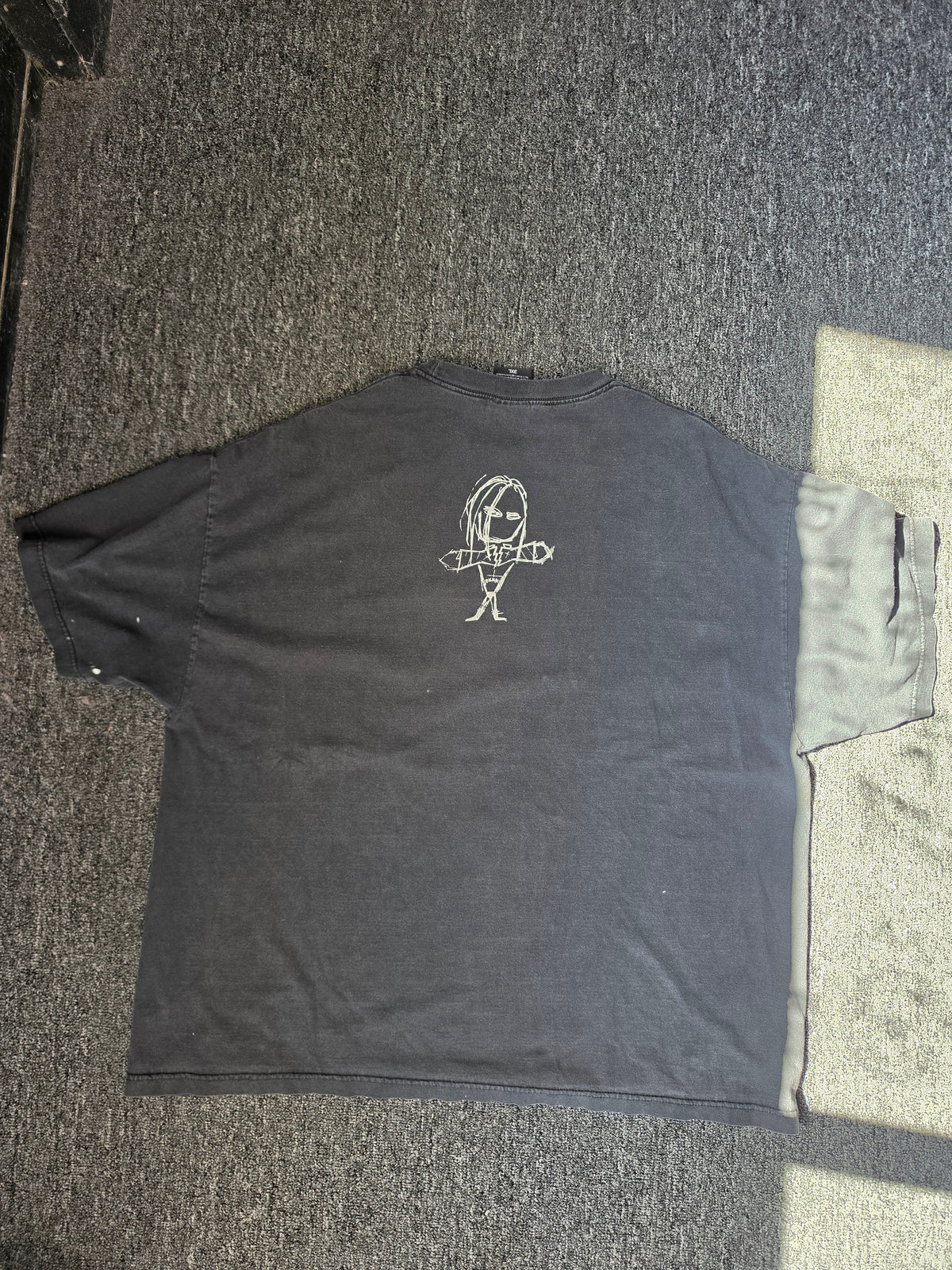 CM PUNK Seal of Hardcore Mens Black Tee (3XL)