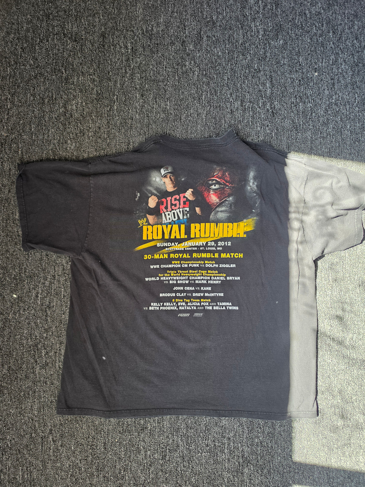 2012 Royal Rumble 25th Anniversary Tee (3XL)