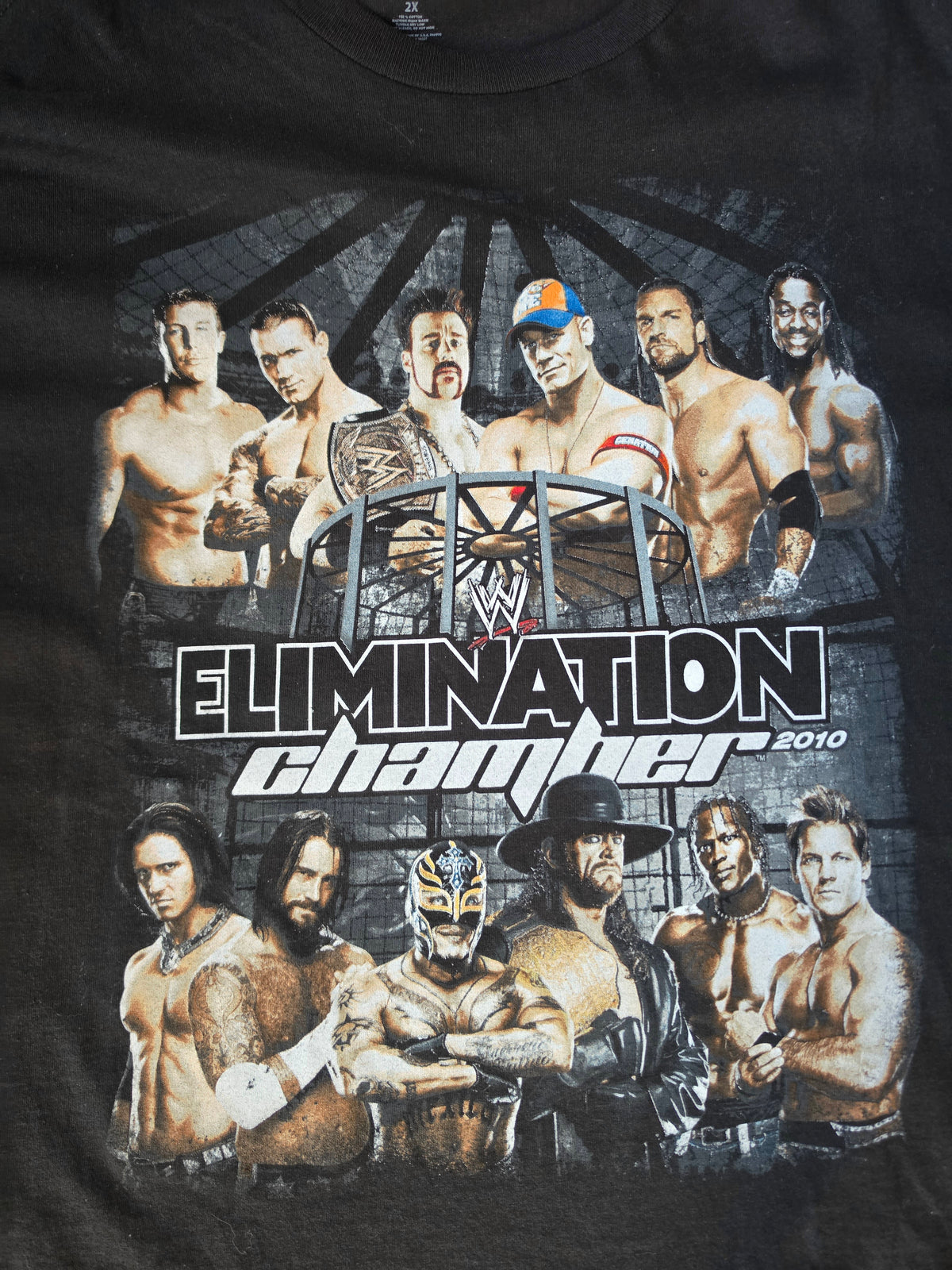 2010 Elimination Chamber Wrestling Tee (2XL)