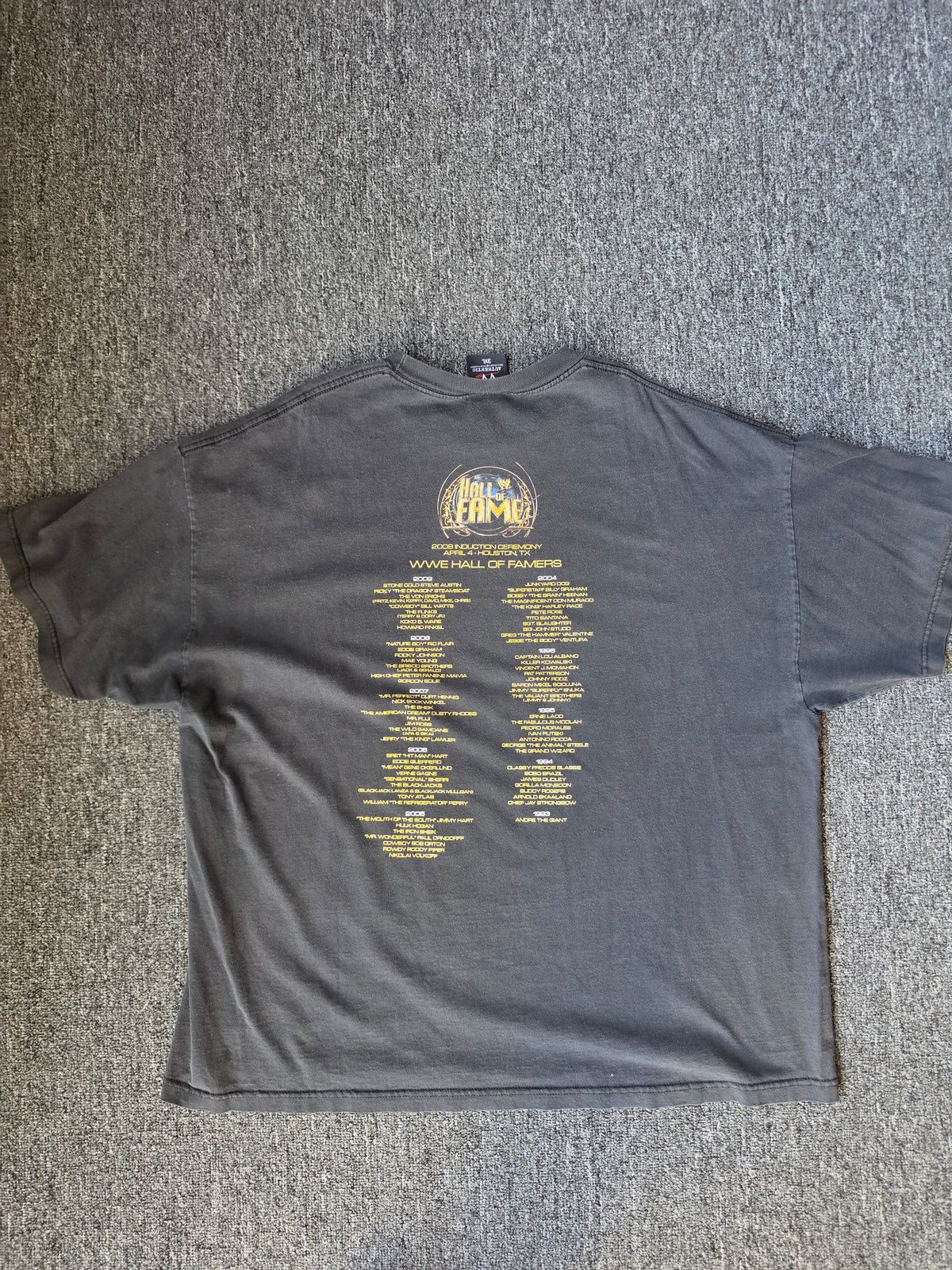 WWE Hall Of Fame Shirt Large Stone Cold Ricky Steamboat Terry Funk Von Erich (3XL)