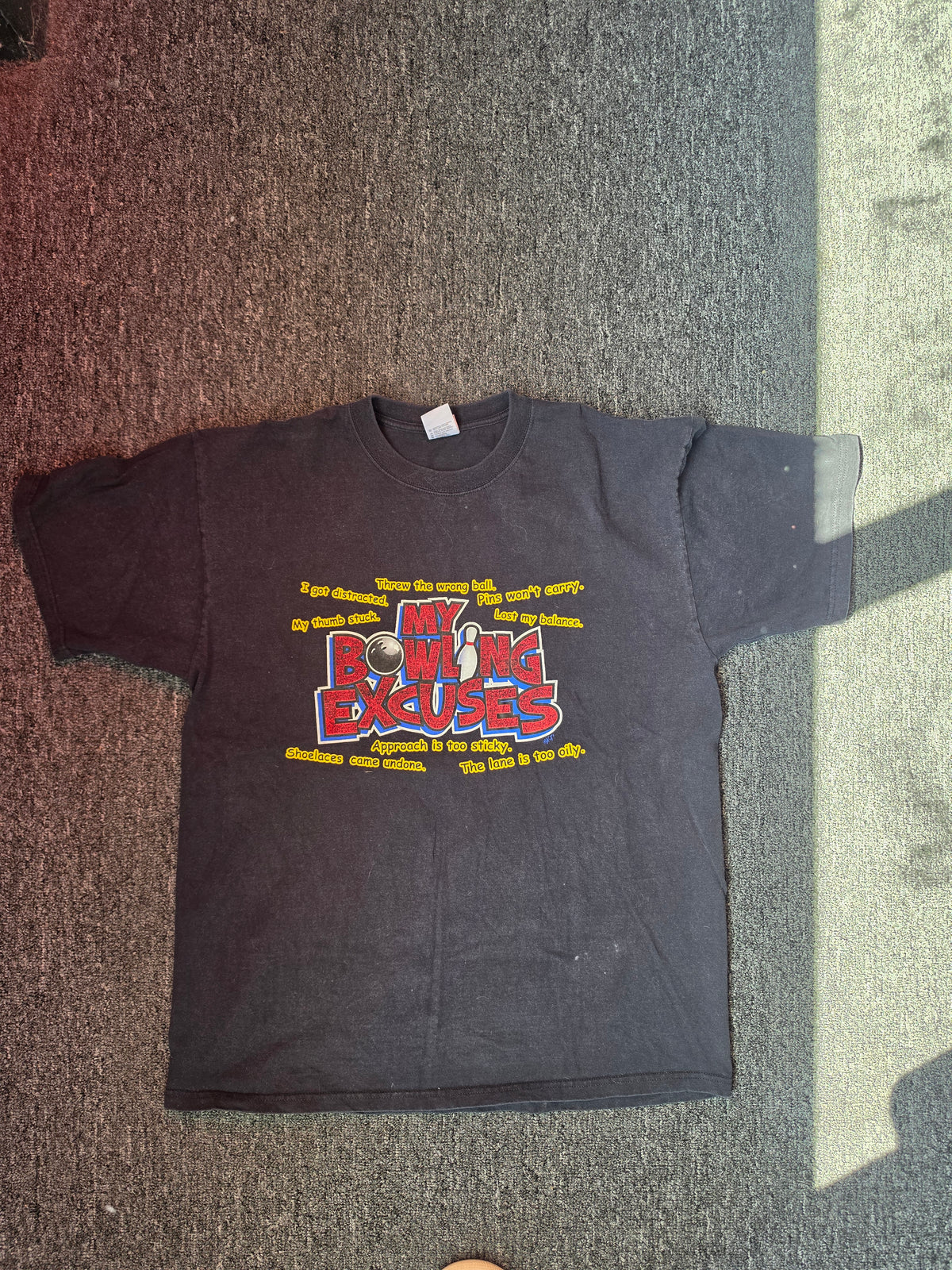 My Bowling Excuses Funny Tee (XL)