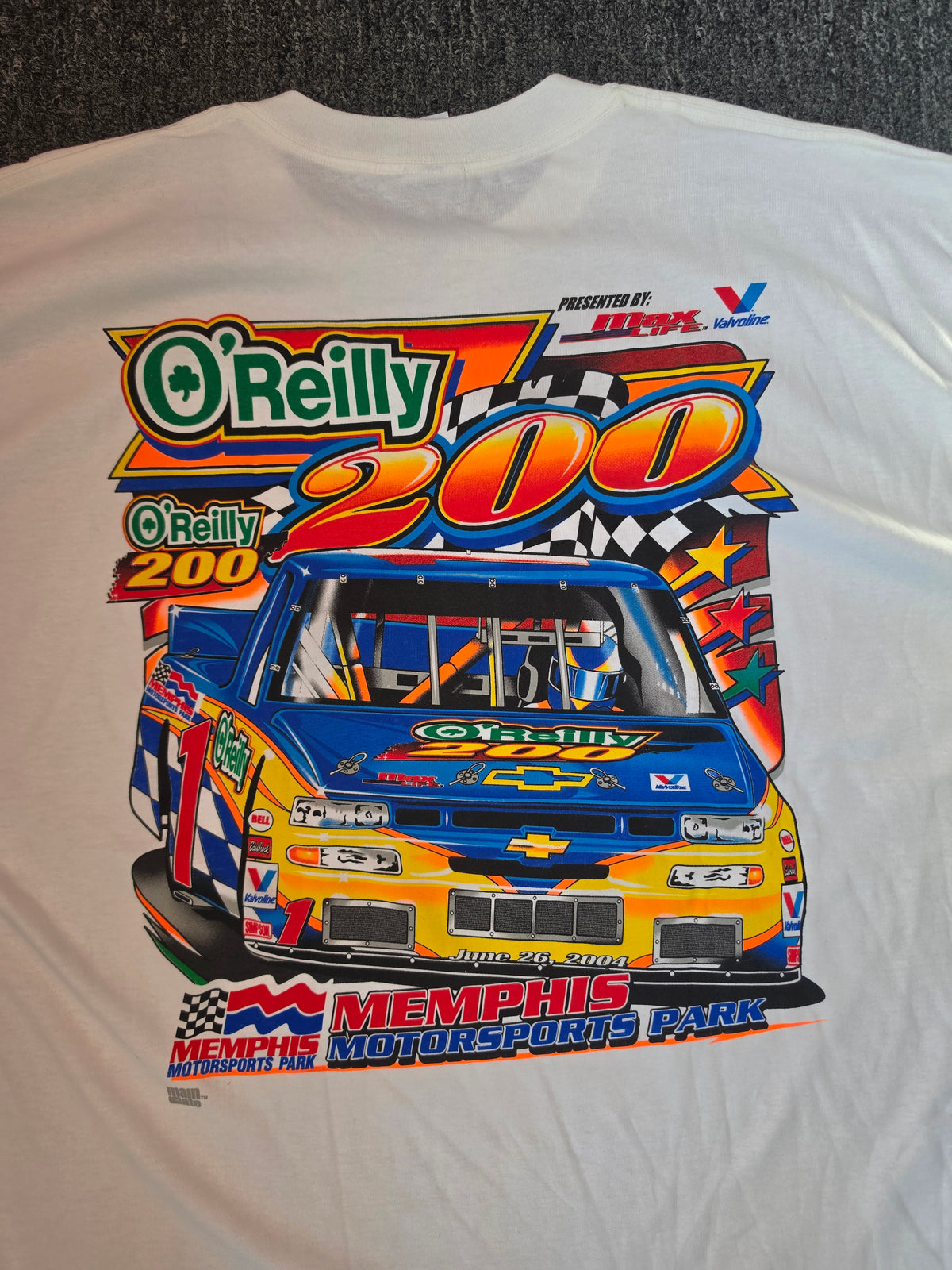 O Reilly 200 2004 Nascar Tee (2XL)