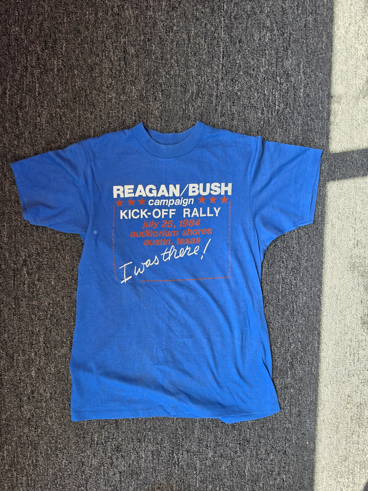 Reagan Bush 1984 Single Stitch Tee (M)