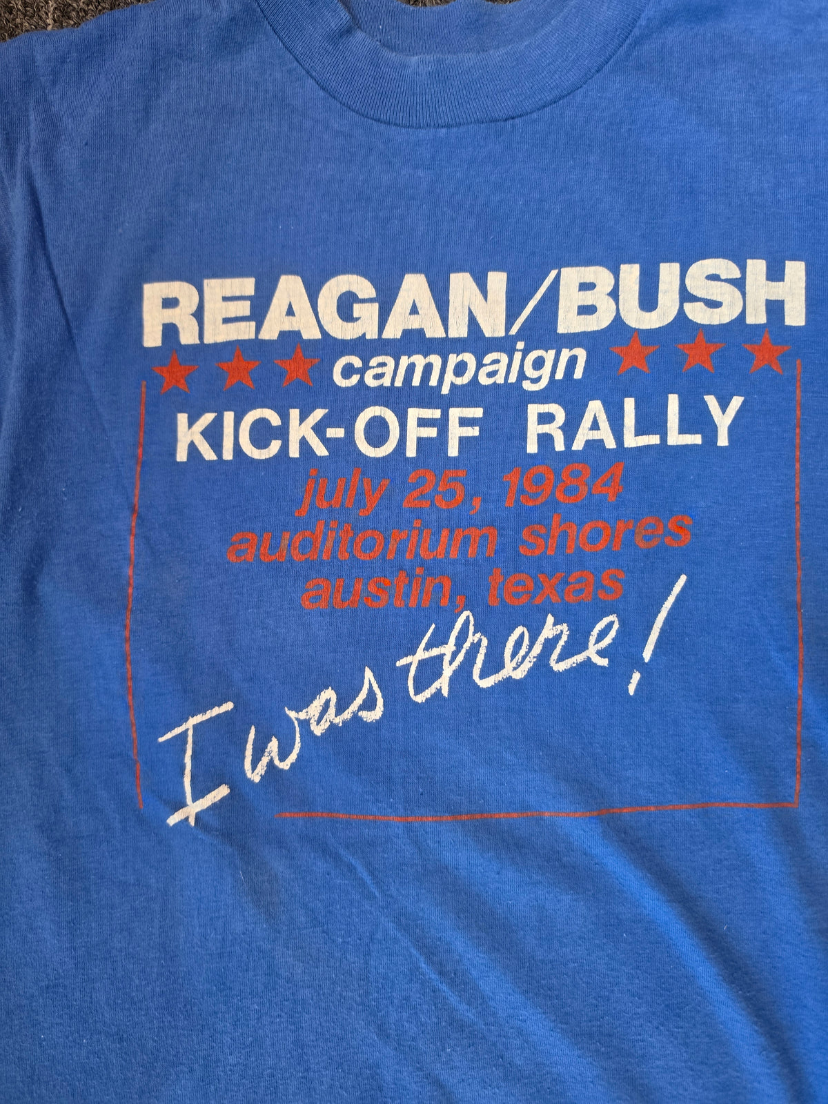 Reagan Bush 1984 Single Stitch Tee (M)