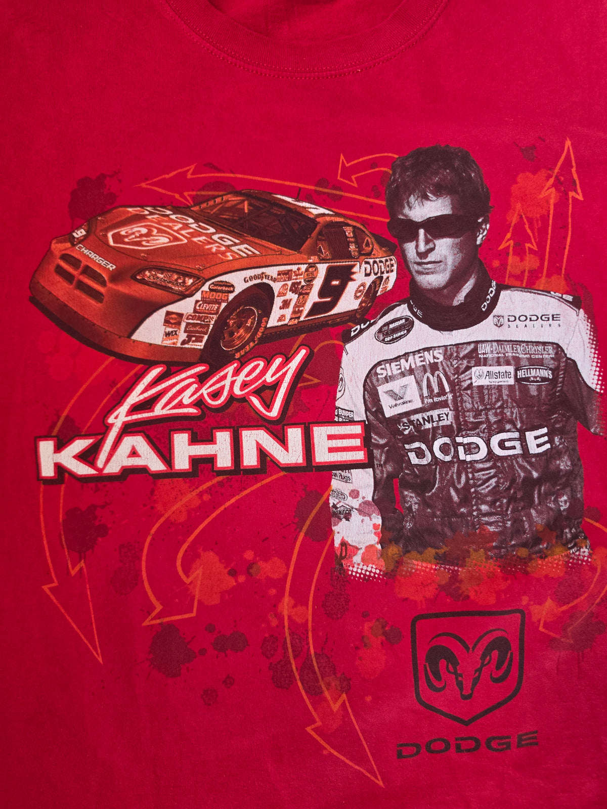 Kasey Kahne Nascar Red Tee (XL)