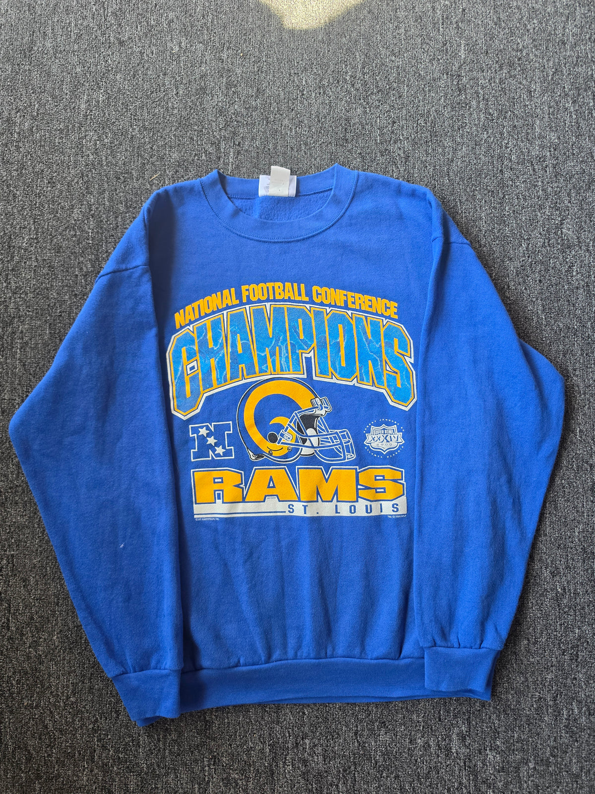 2000 St Louis Rams NFL Champions (L)