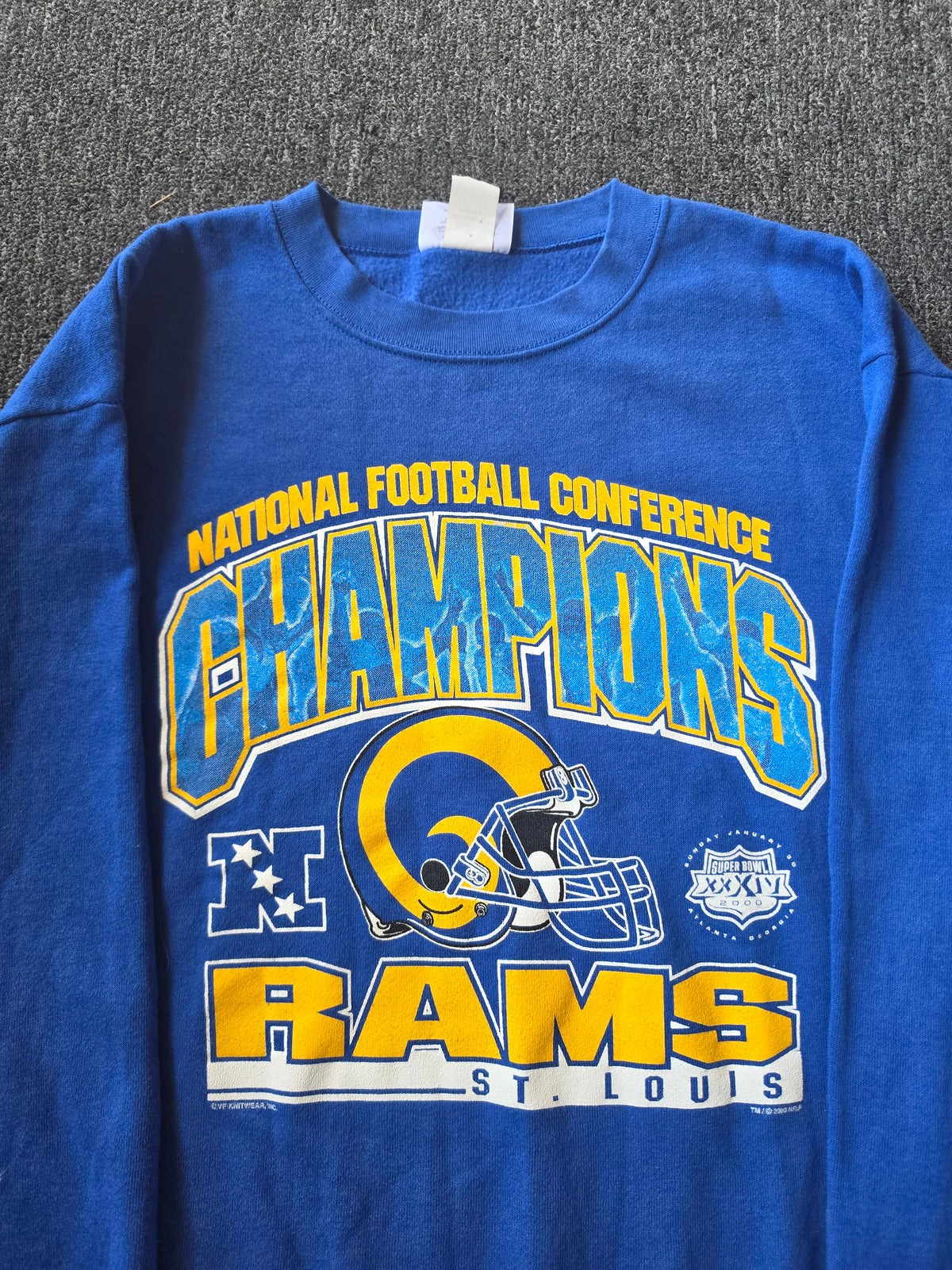 2000 St Louis Rams NFL Champions (L)
