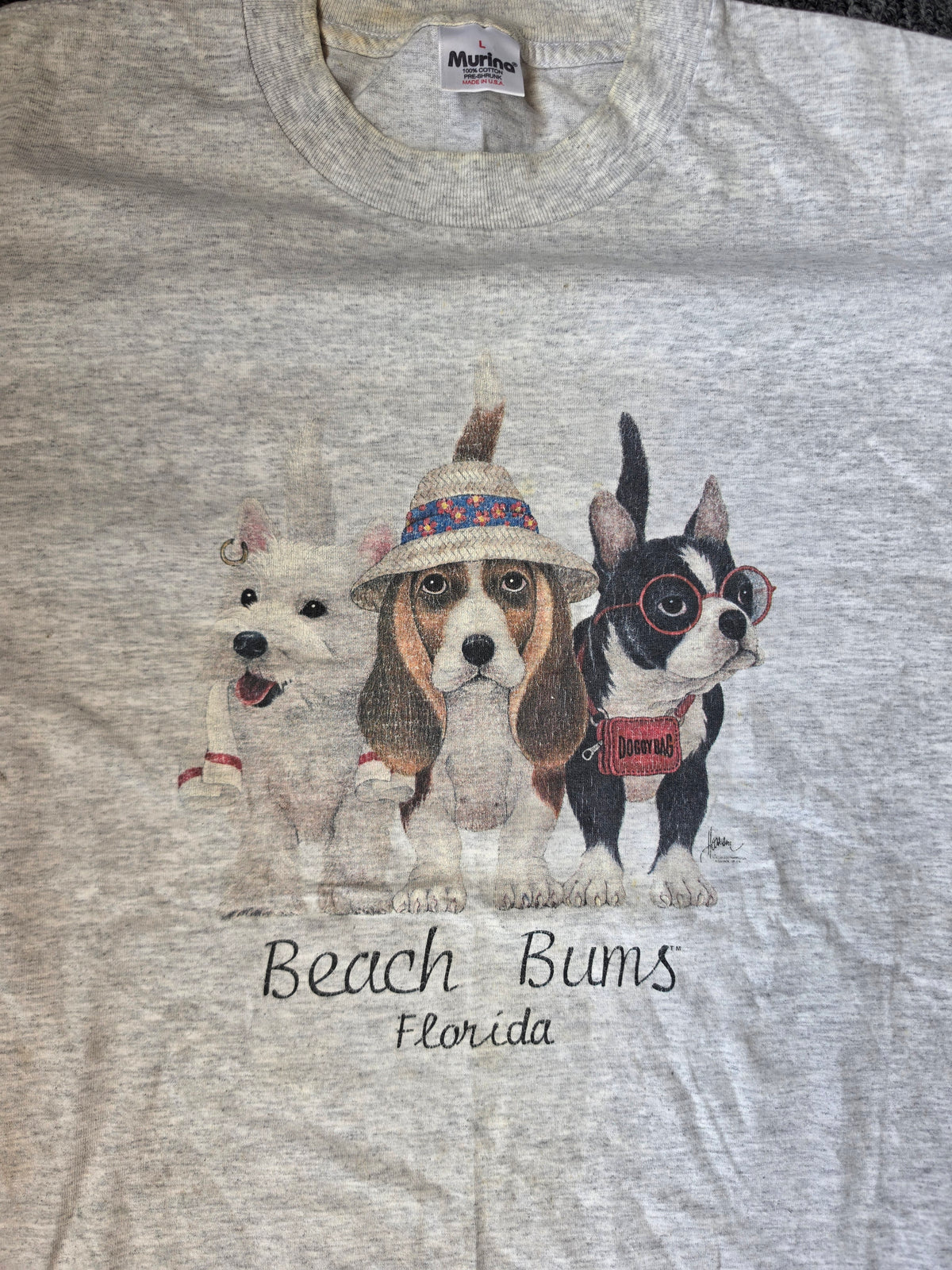 Beach Bums Doggy Tee (L)