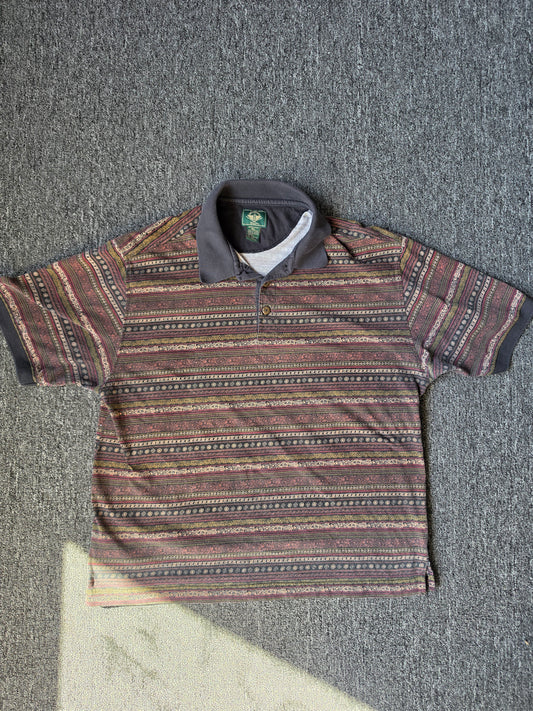 Dockers Striped 90s Polo (XL)