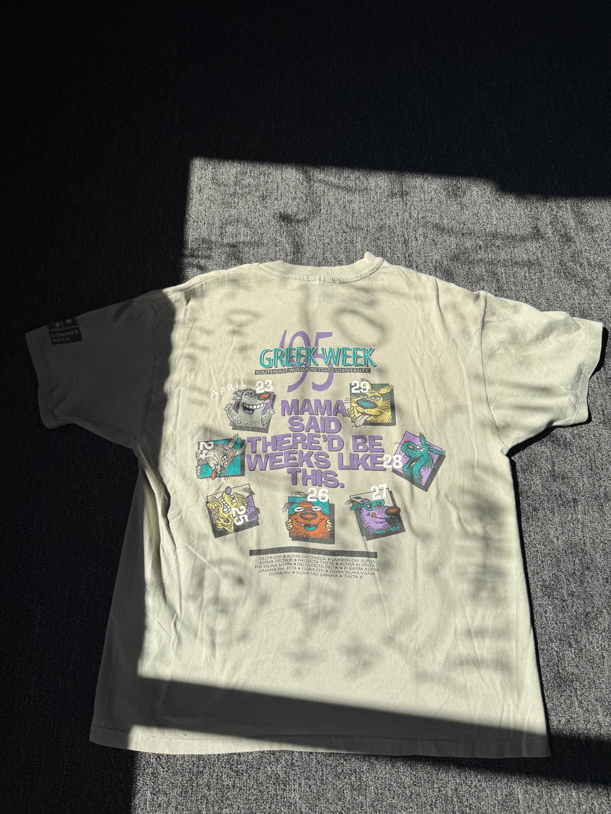 Green SMU Greek Week Shirt (XL)