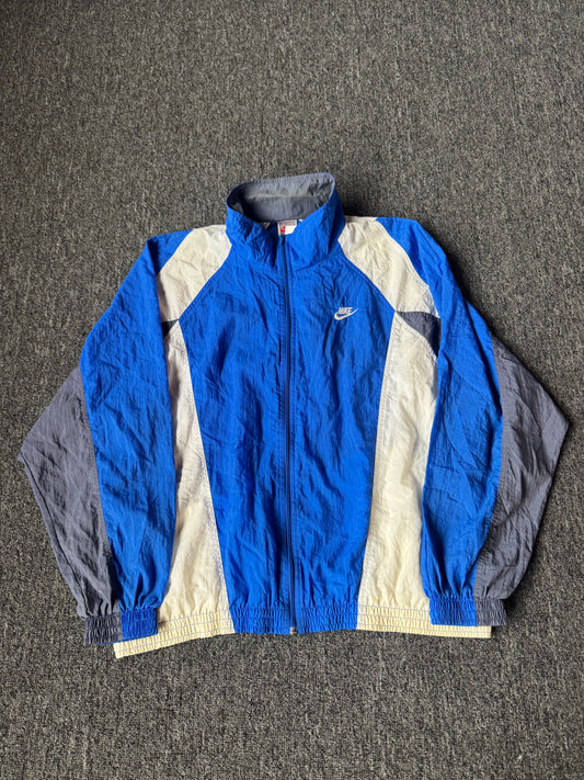 90s Blue Nike Windbreaker Jacket (XL)