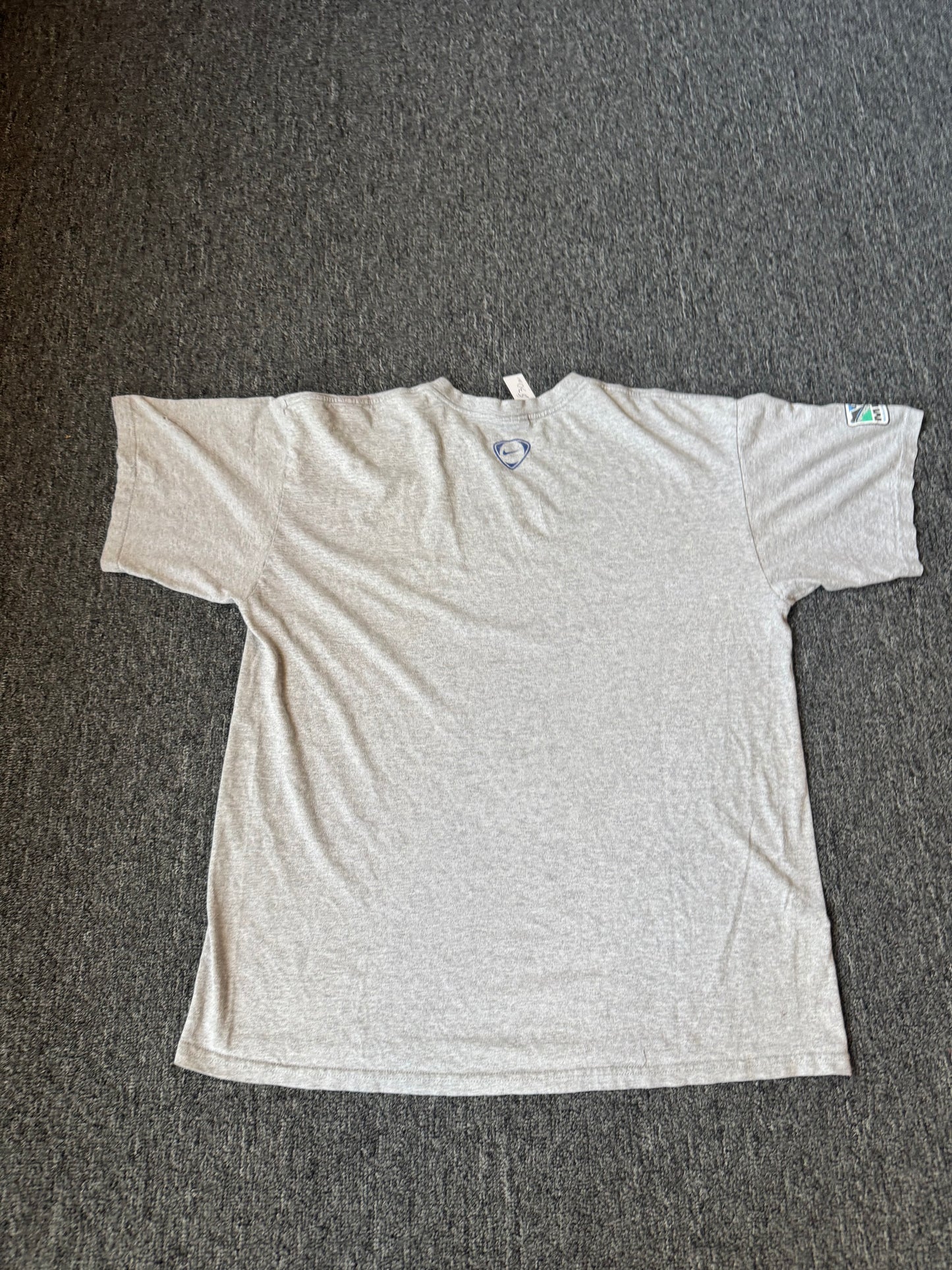 Grey 90s Nike San Jose Earthquakes Soccer Shirt (L)