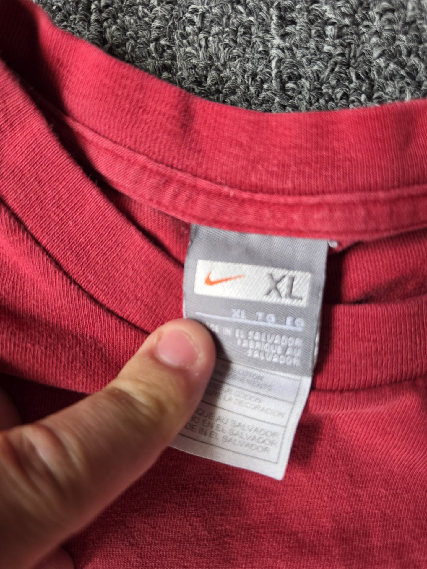 Red “Be True” Nike Shirt (XL)