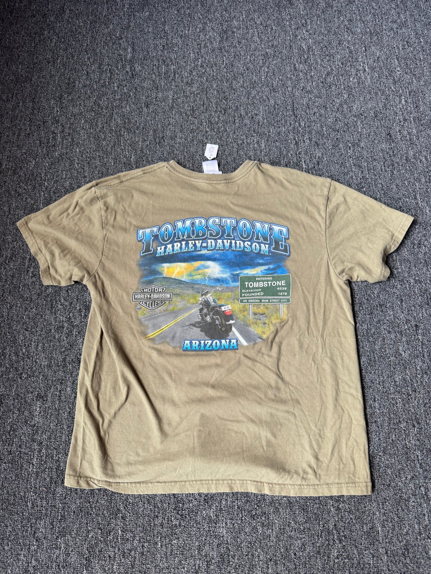Green Harley Davidson Arizona Shirt (XL)