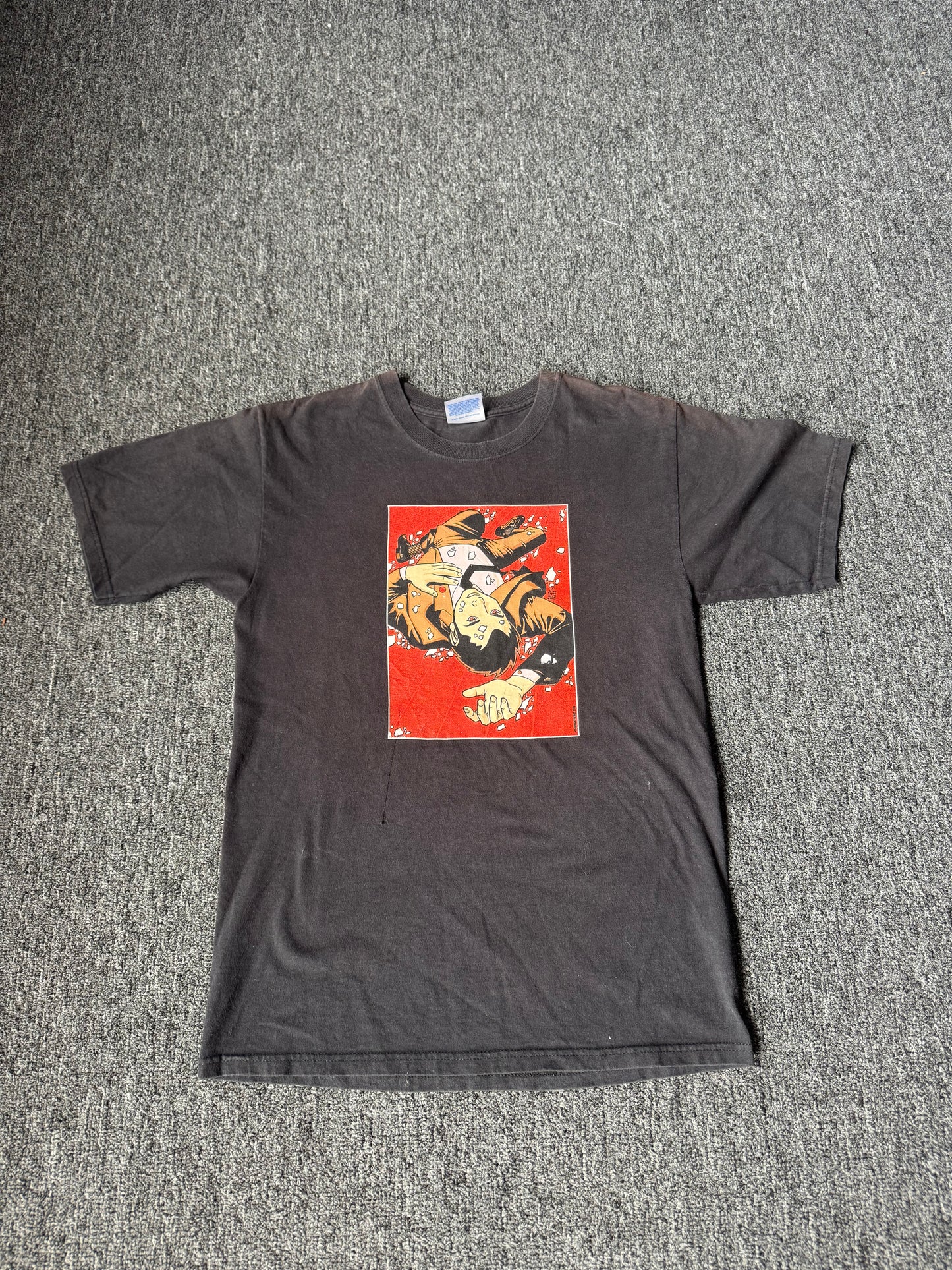 Y2K Band Tee Man Falling (S)