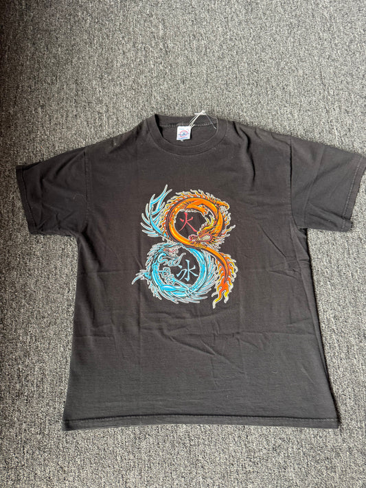 Y2K Dueling Dragons Shirt (L)