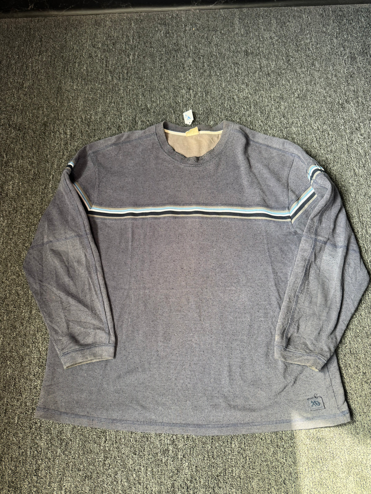 Blue XG Striped Sweater (XL)