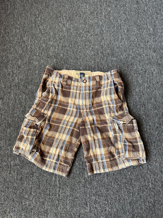 Abercrombie and Fitch Plaid Shorts (32)