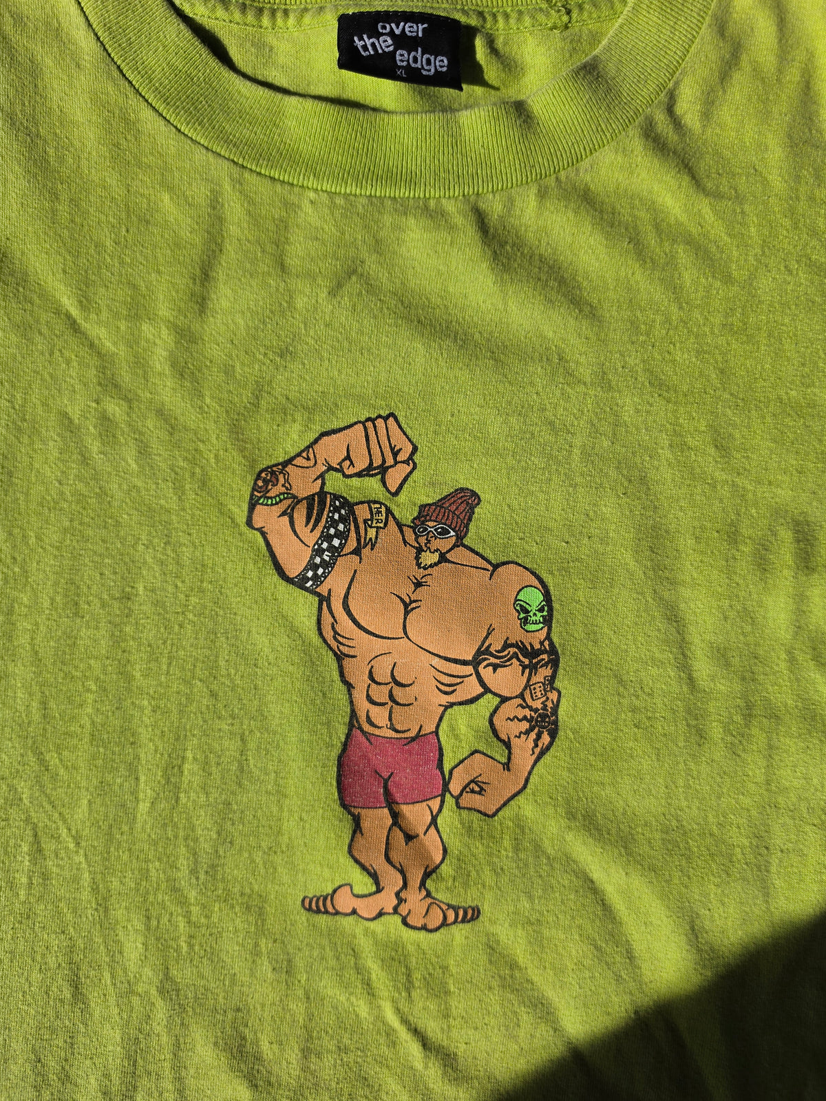 Over The Edge Muscle Man Tee (XL)