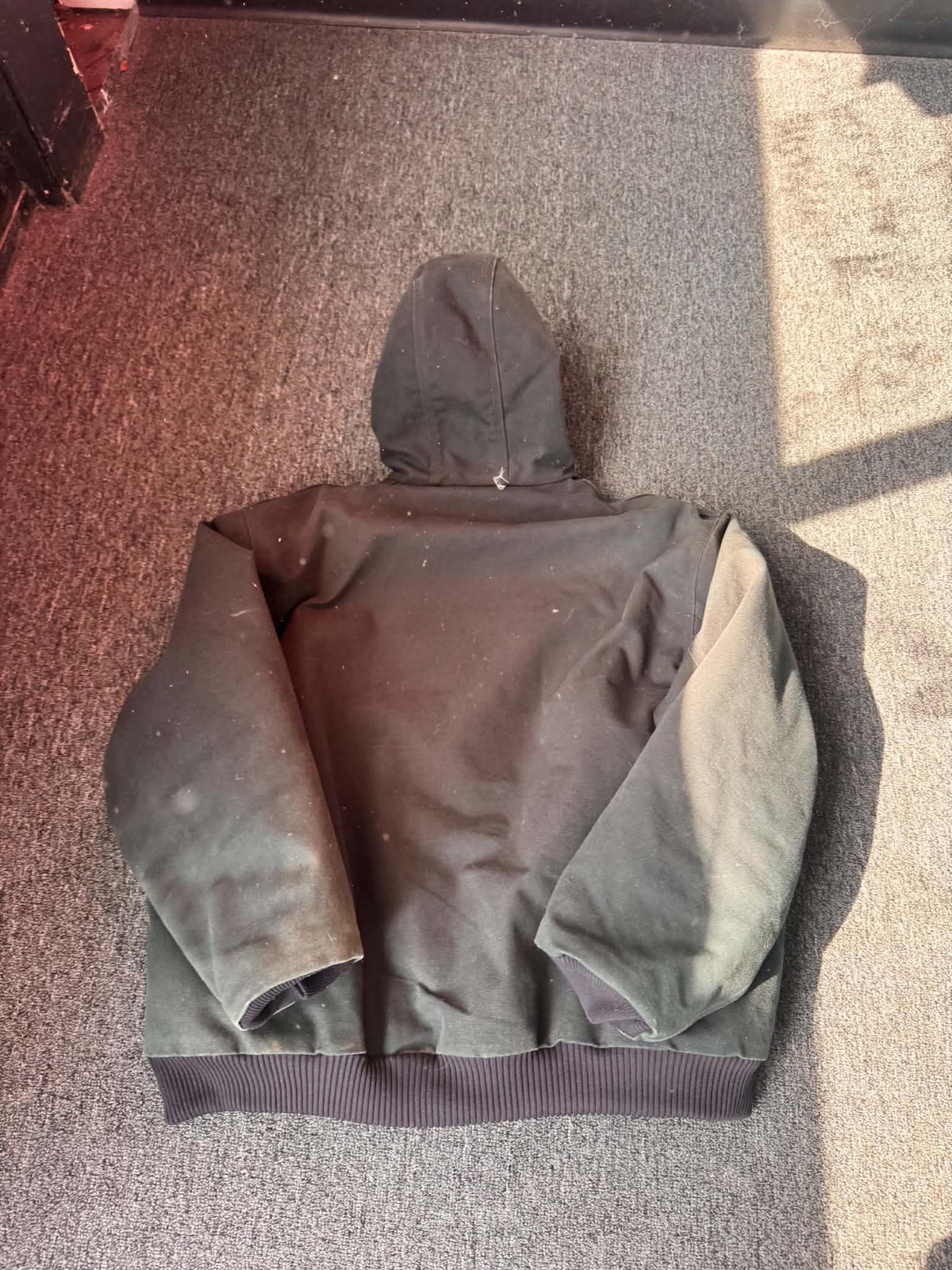 Green Faded Carhartt Jacket (L)