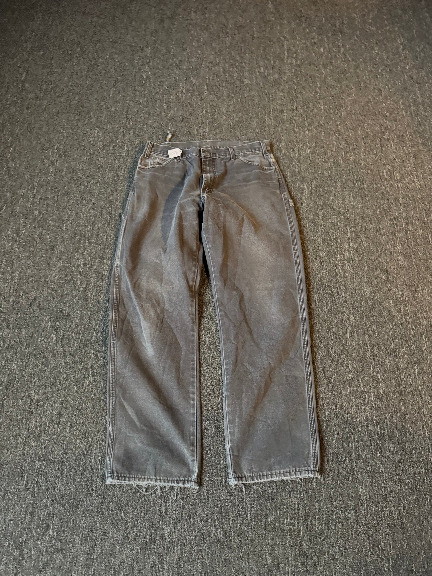 Faded Black Dickies Carpenter Jeans (32x32)