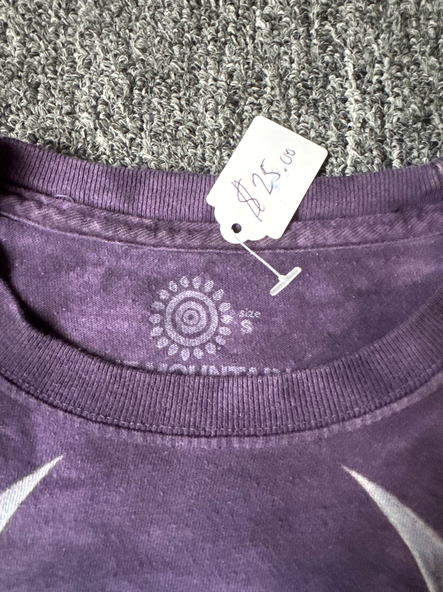 Y2K Purple Fairy Mountain Shirt (S)