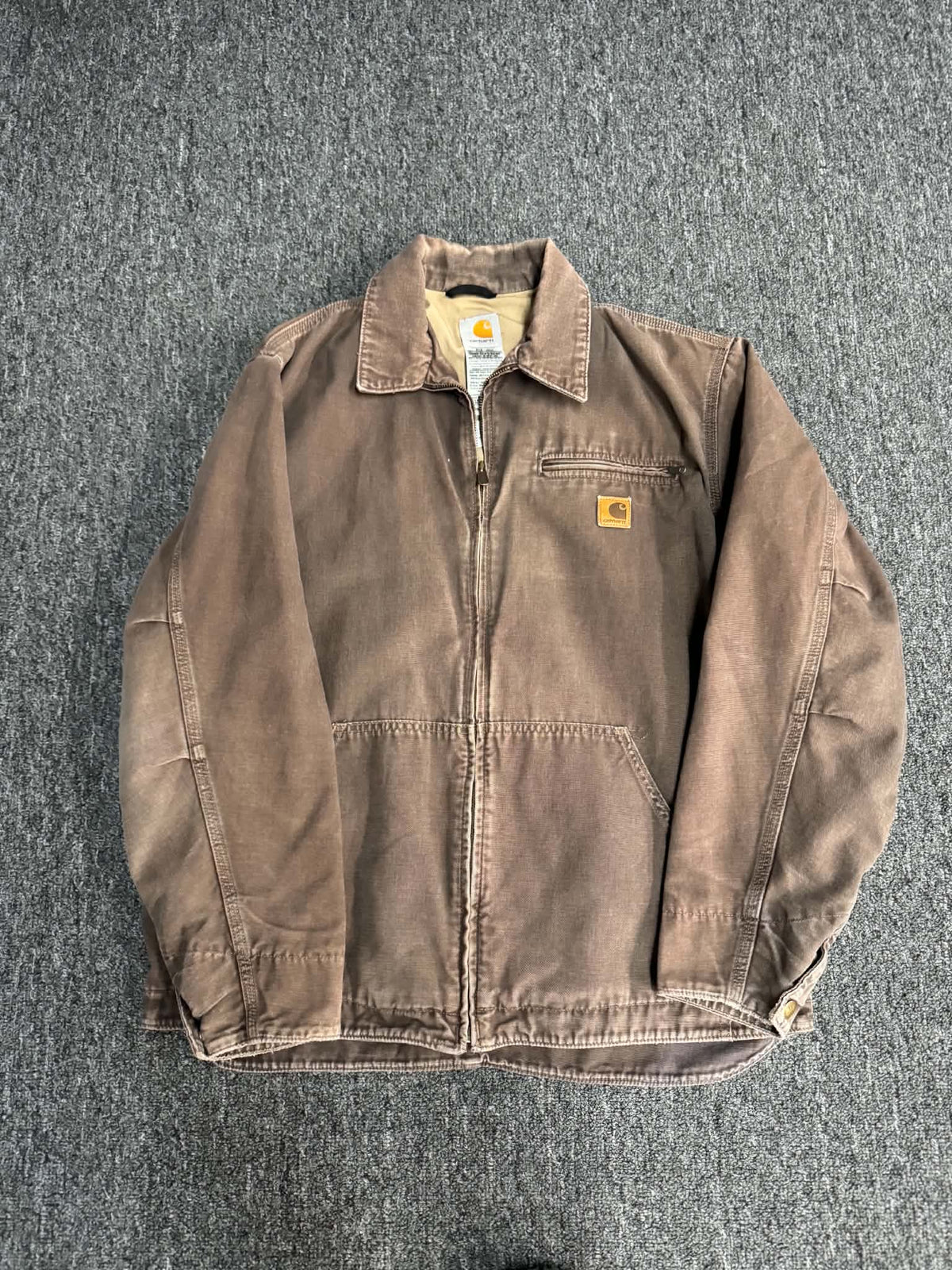 Brown Faded Carhartt Jacket (L)