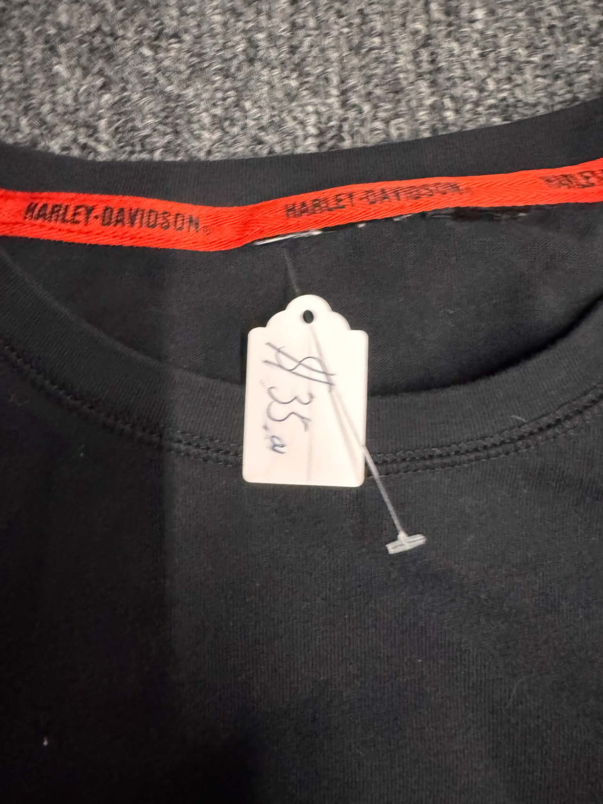 Harley Davidson Flames Black Long Sleeve (L)