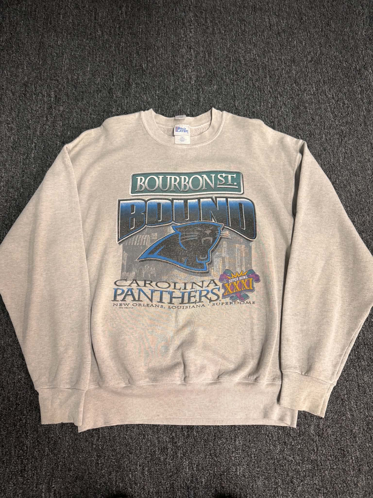 Carolina Panthers Super Bowl Crew (L)