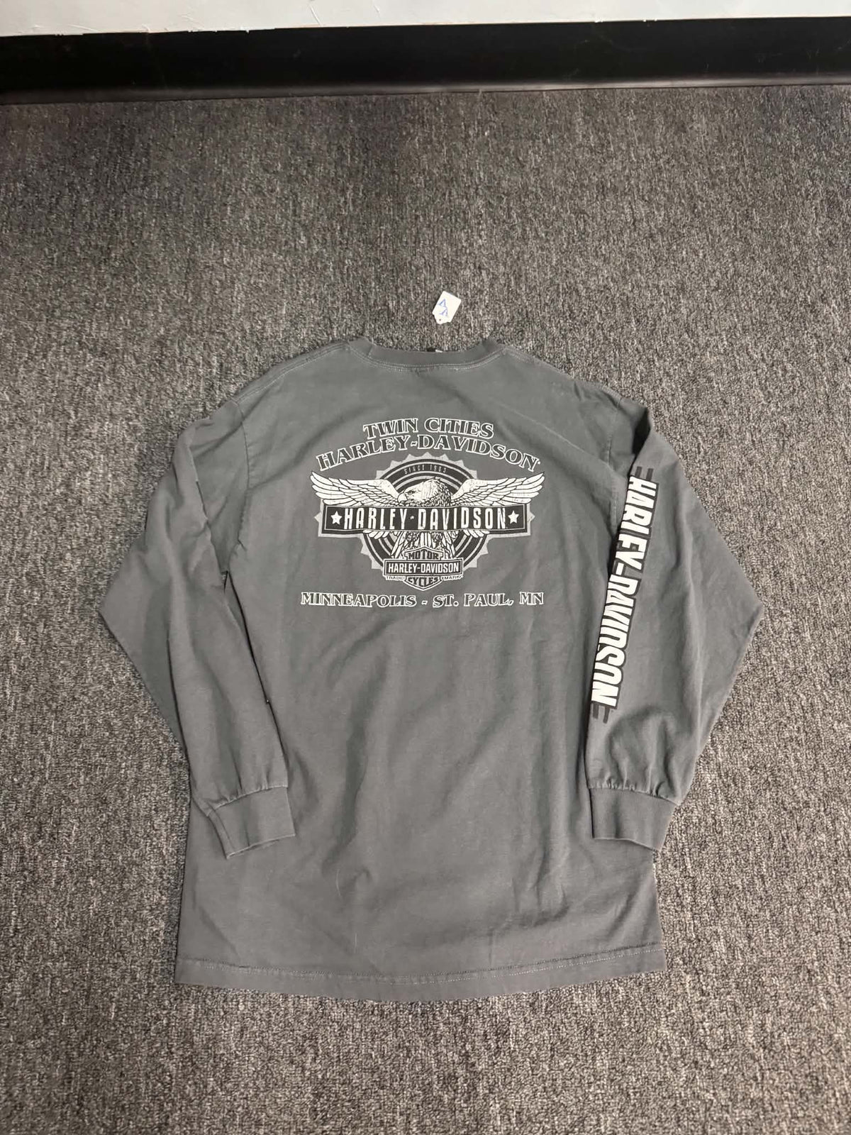 Harley Davidson Minneapolis MN Gray Long Sleeve (XL)