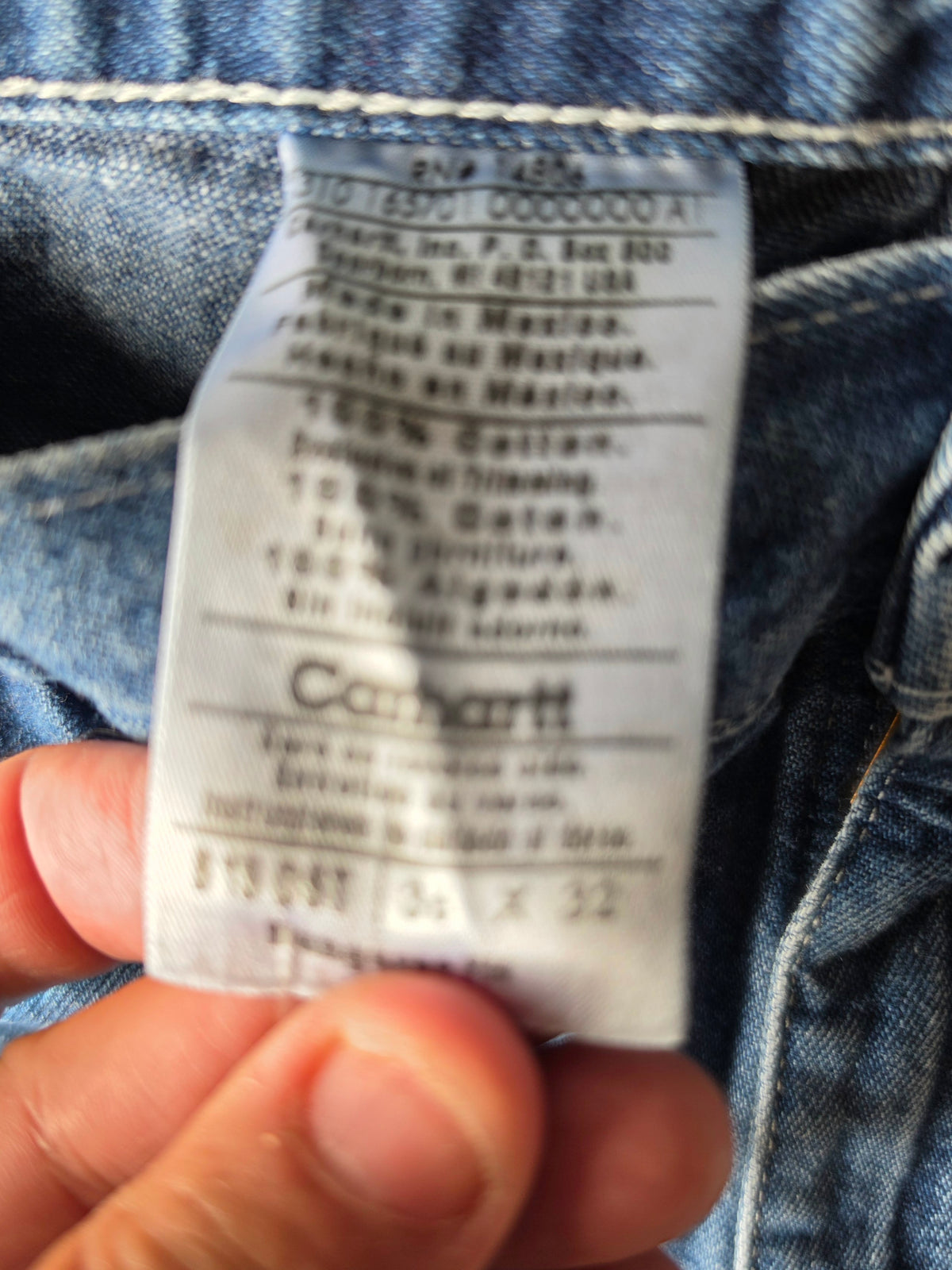 Carhartt Carpenter Denim Jeans (34/32)