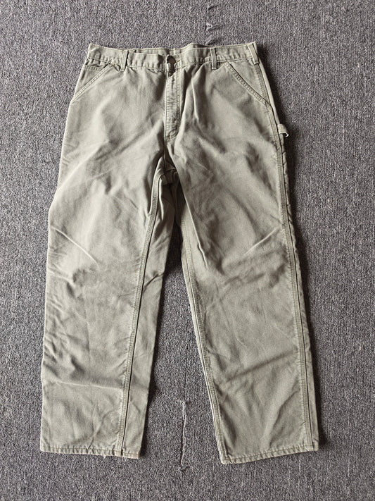 Green Insulated Carhartt Pants (38/32)