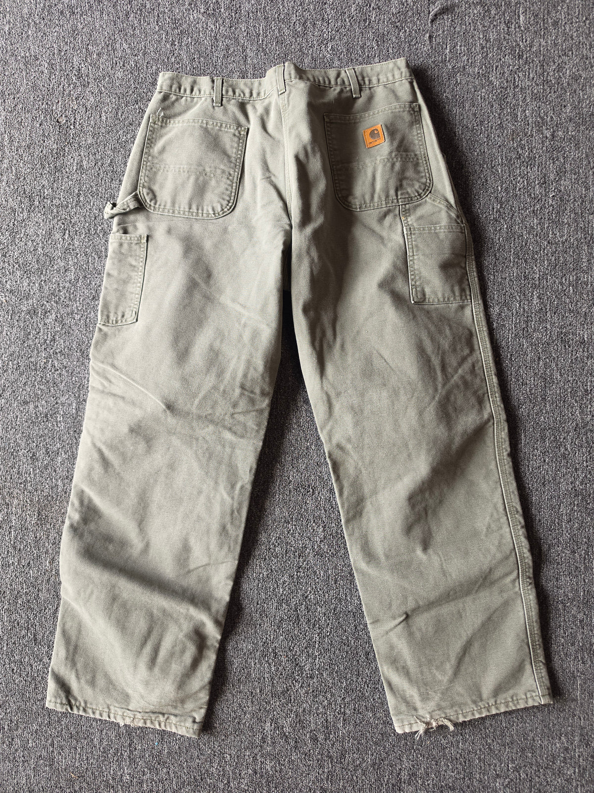 Green Insulated Carhartt Pants (38/32)