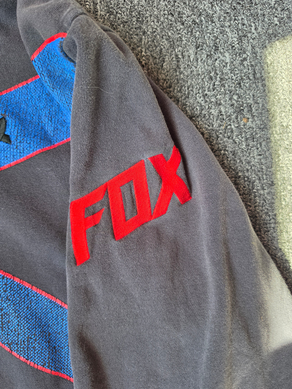 Fox Racing Embroidered Zip Up Hoody (XL)