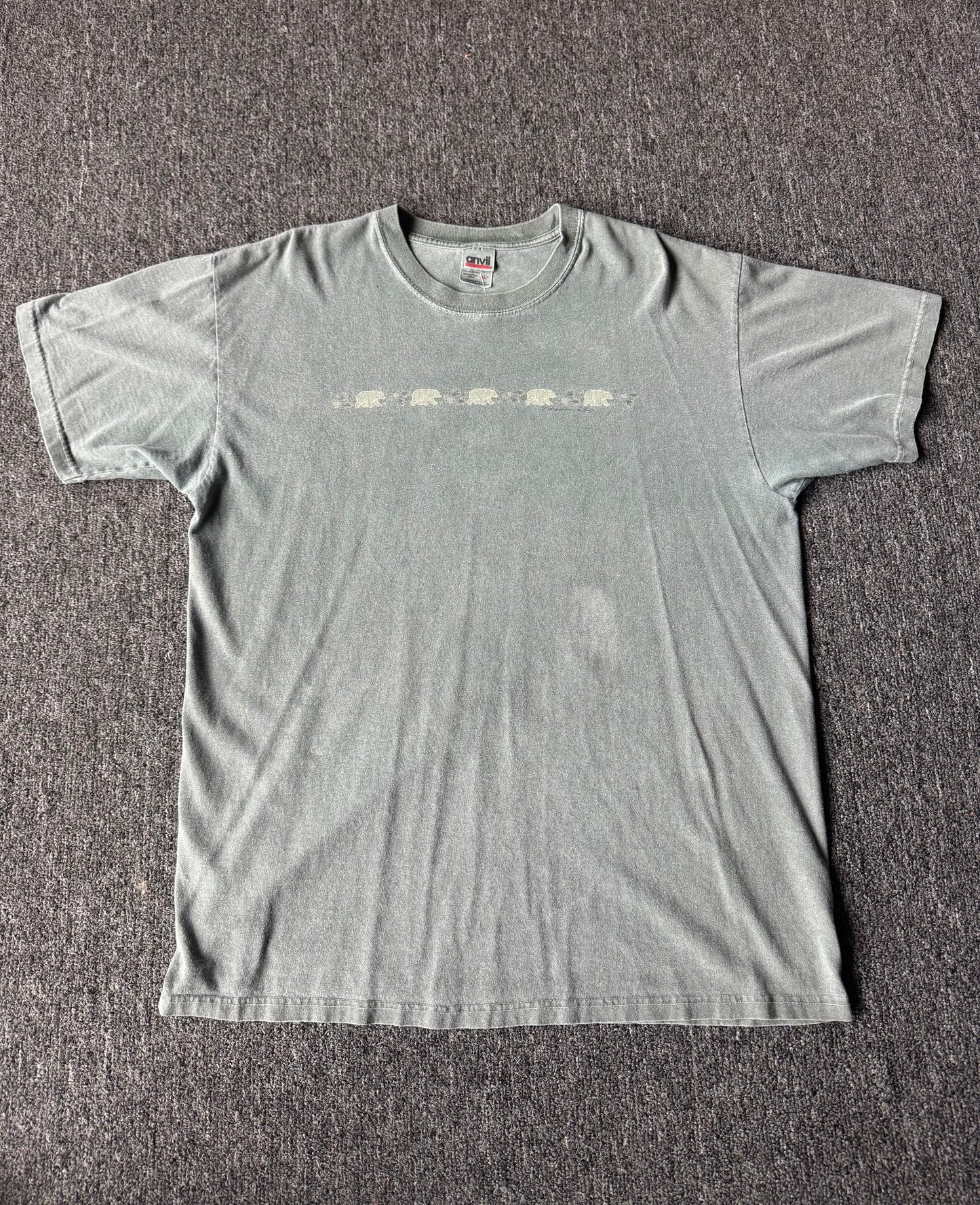 Blue Nature Bear Shirt (L)
