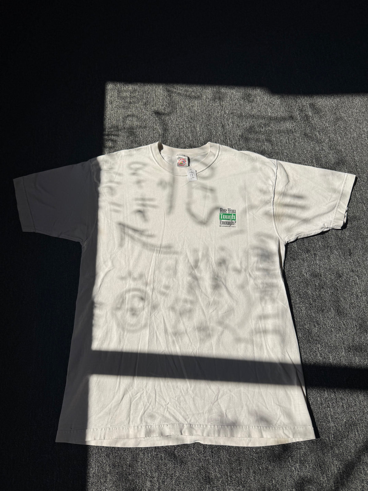 White Protect Your Turf Dog Shirt (XL)