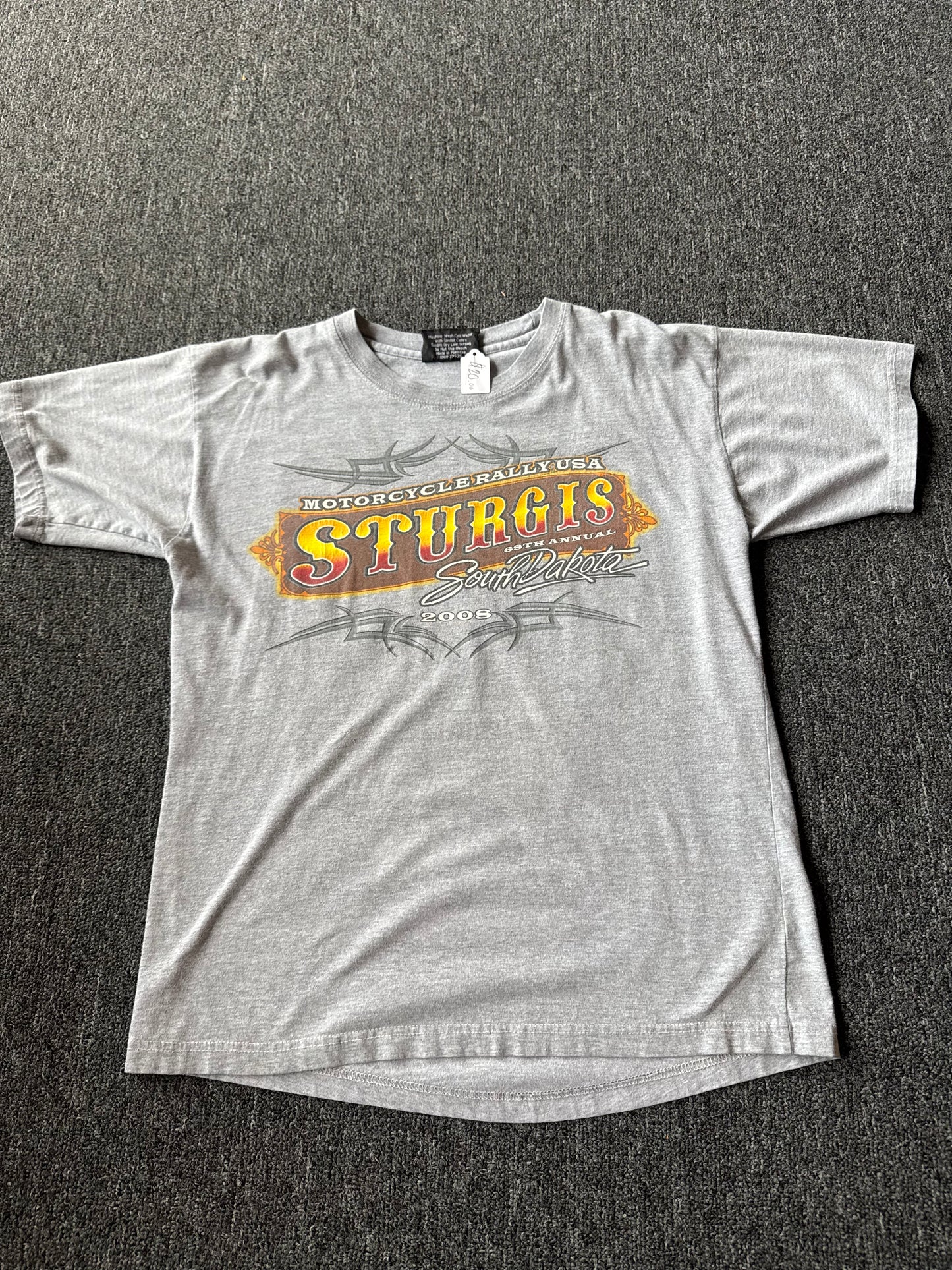 Y2K Grey Sturgis Shirt (L)