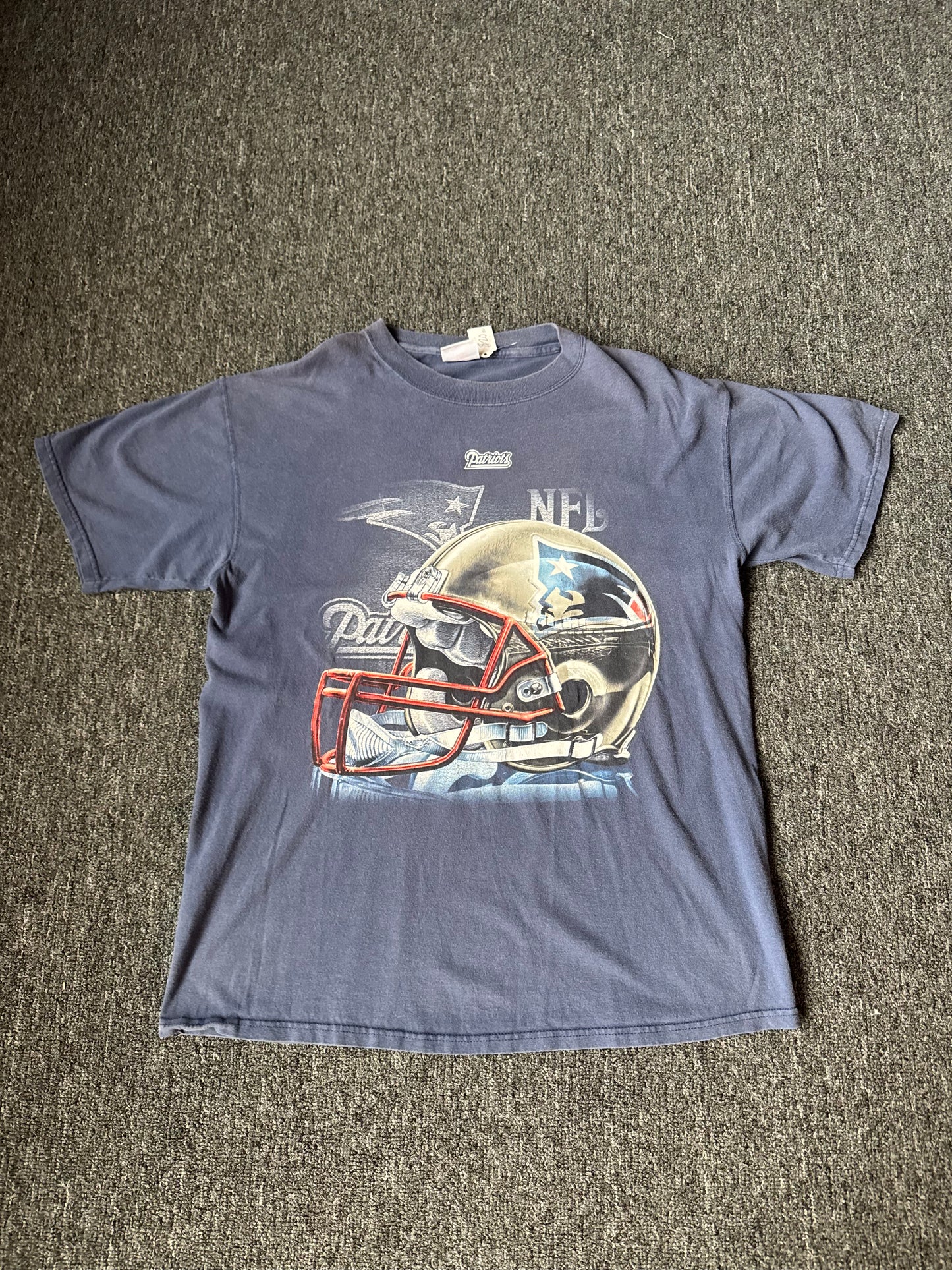 Navy NFL New England Patriots Shirt (L)