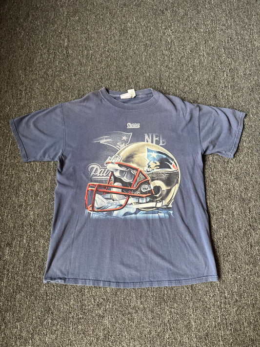 Navy NFL New England Patriots Shirt (L)