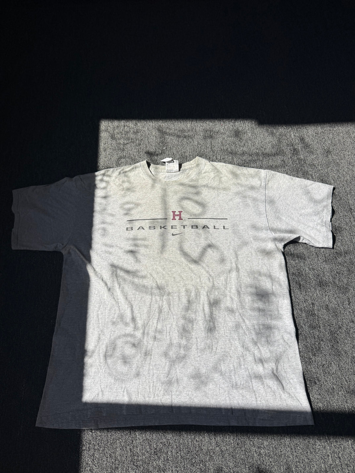 Grey Harvard Basketball Shirt (XL)