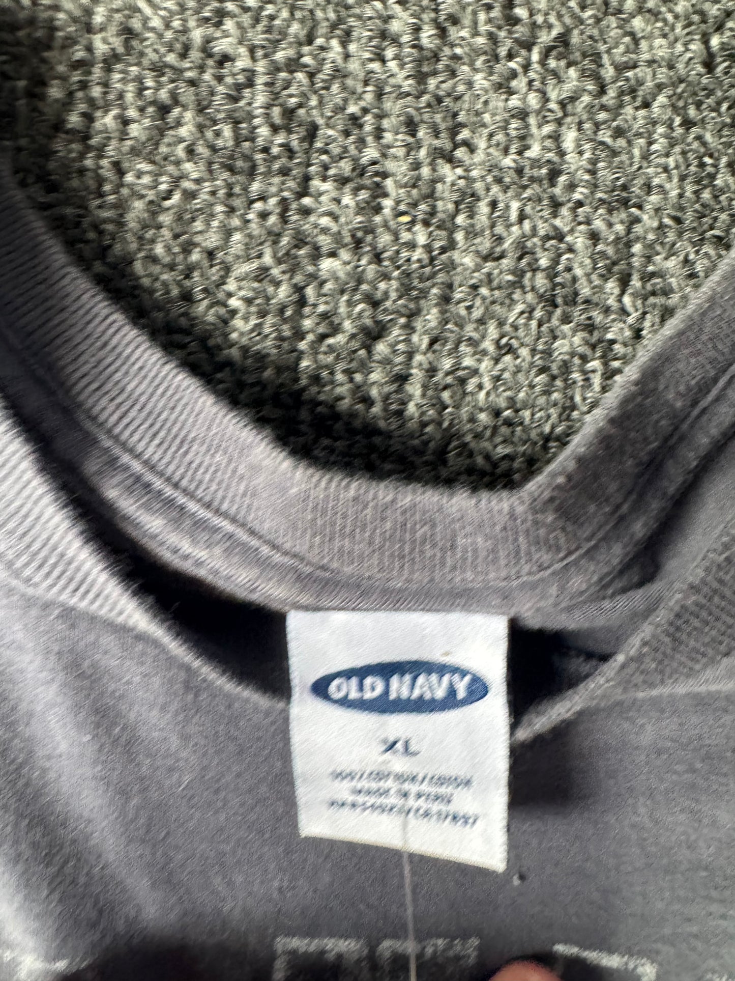 Dark Grey Old Navy Shirt (XL)