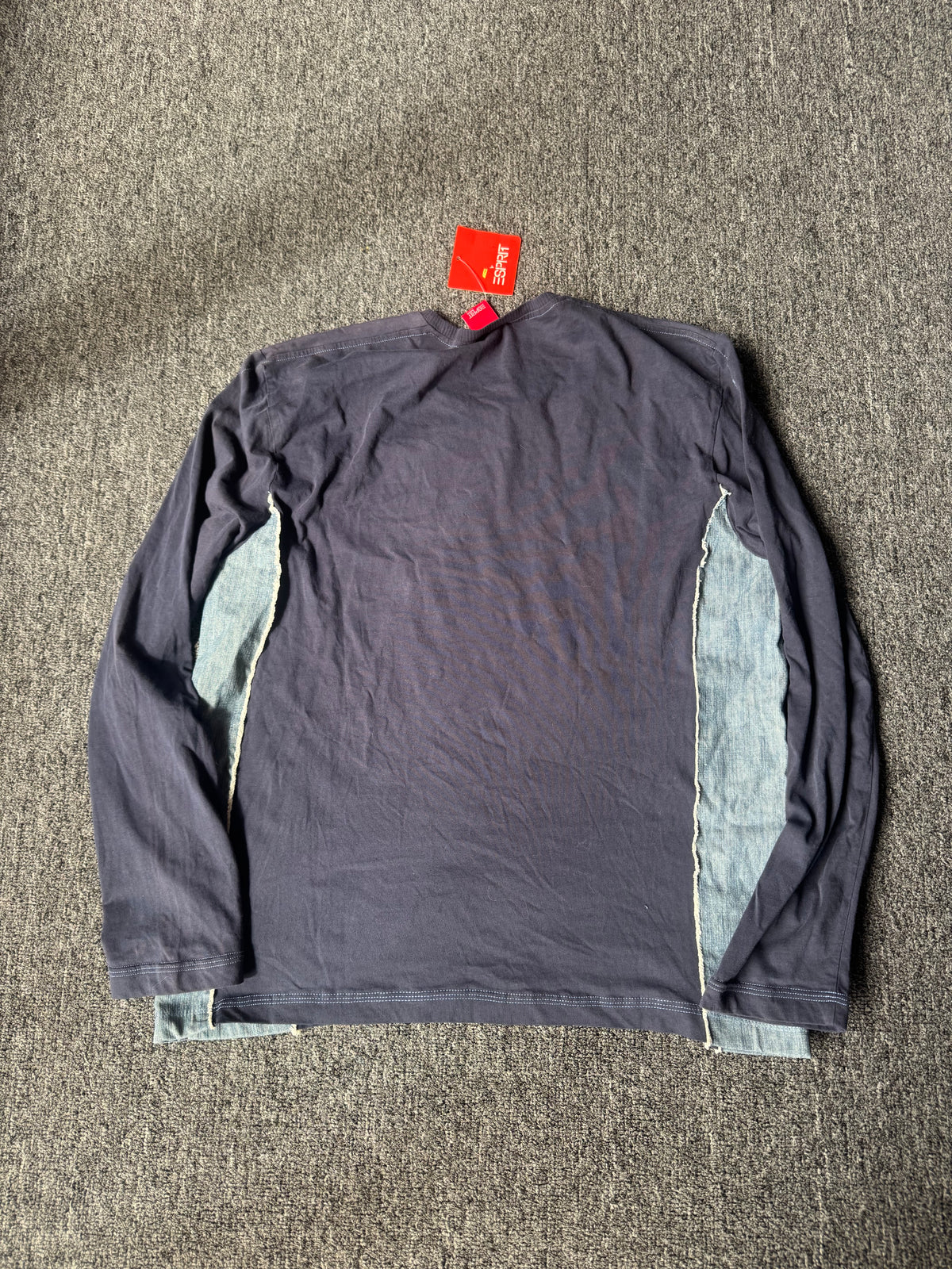 Navy Blue Esprit Long Sleeve Shirt (L)