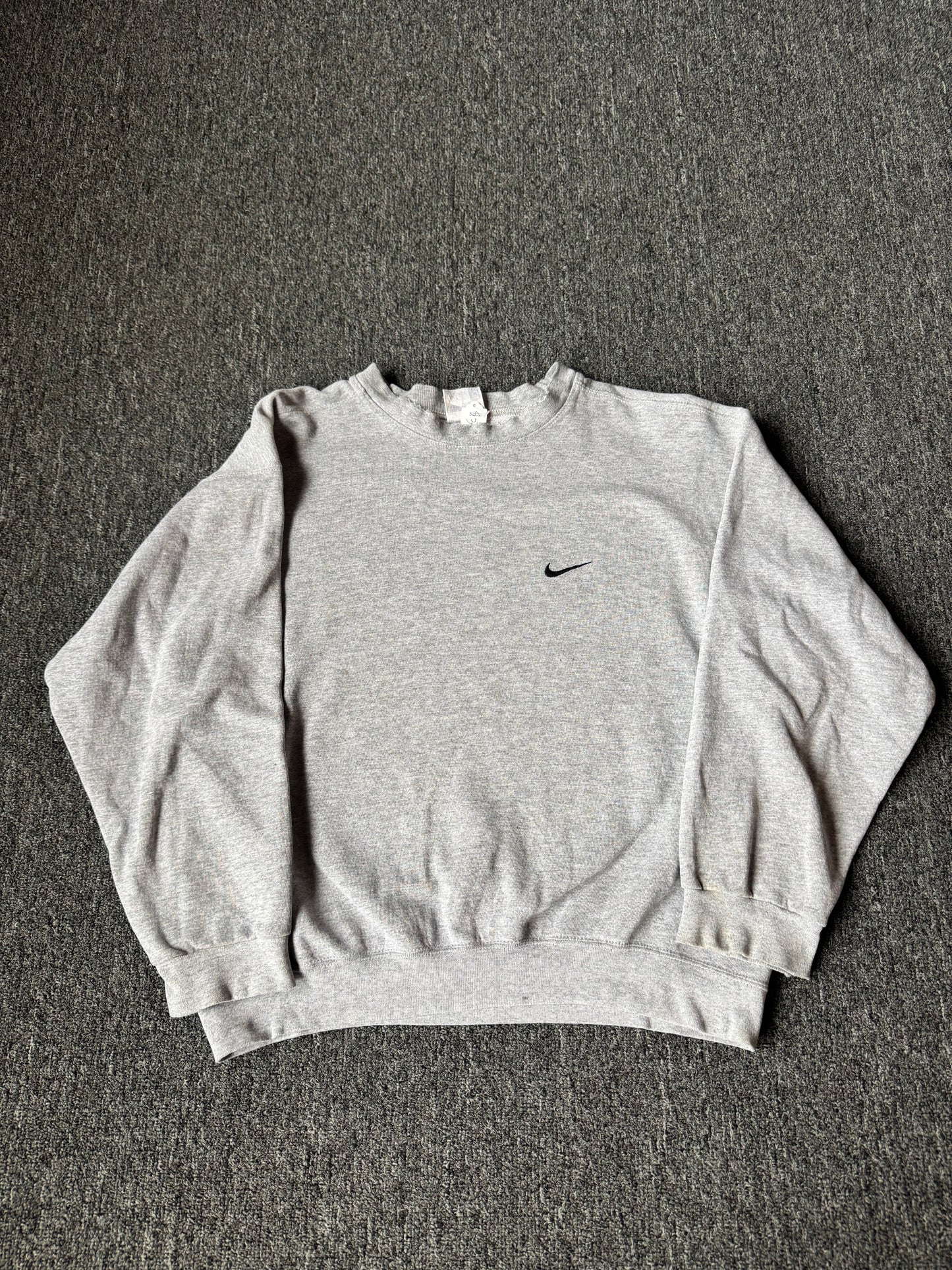 90s Grey Nike Crewneck (L)