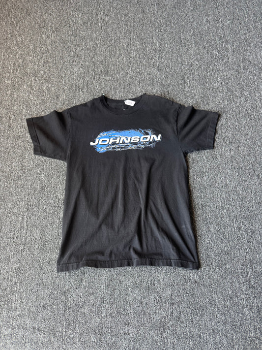 Black Johnson NASCAR Y2K Shirt (M)
